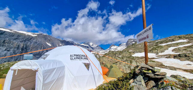 Panixerpass Basecamp – Himalayafeeling im Glarnerland