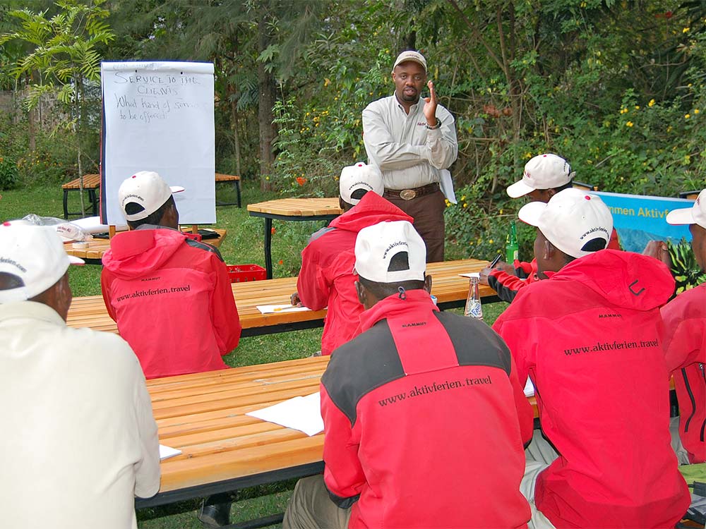 Kilimanjaro - Weiterbildung unseres Teams in Tanzania