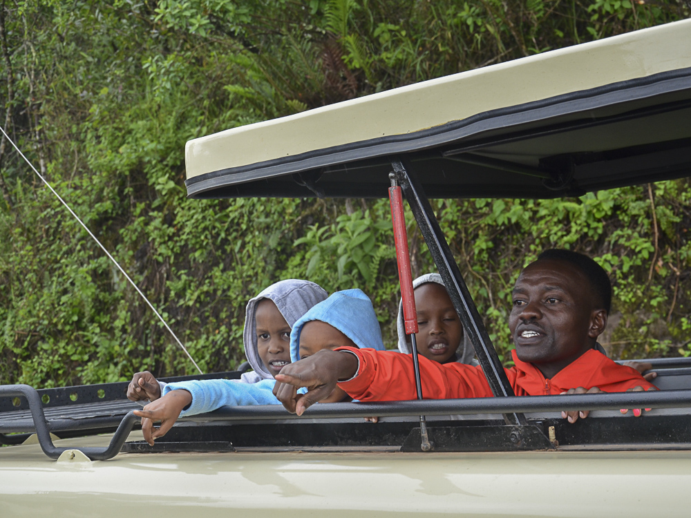 Safari für die Kinder unserer Guides