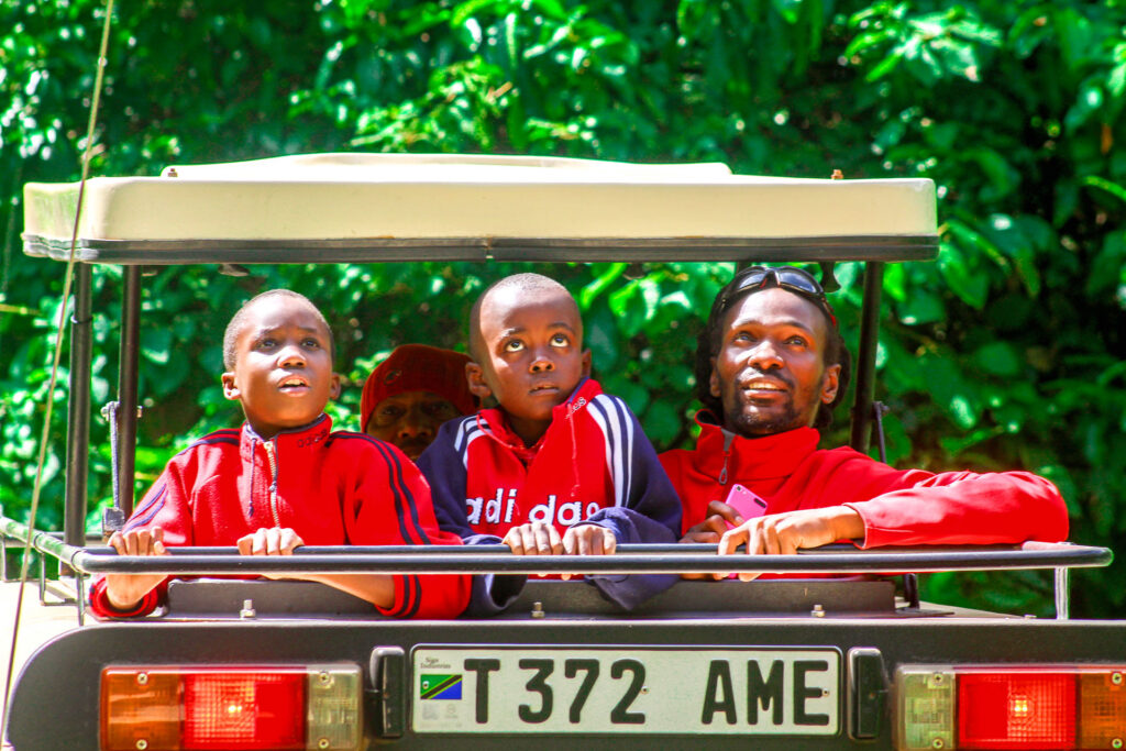 Farm House Mitarbeiter mit Kindern