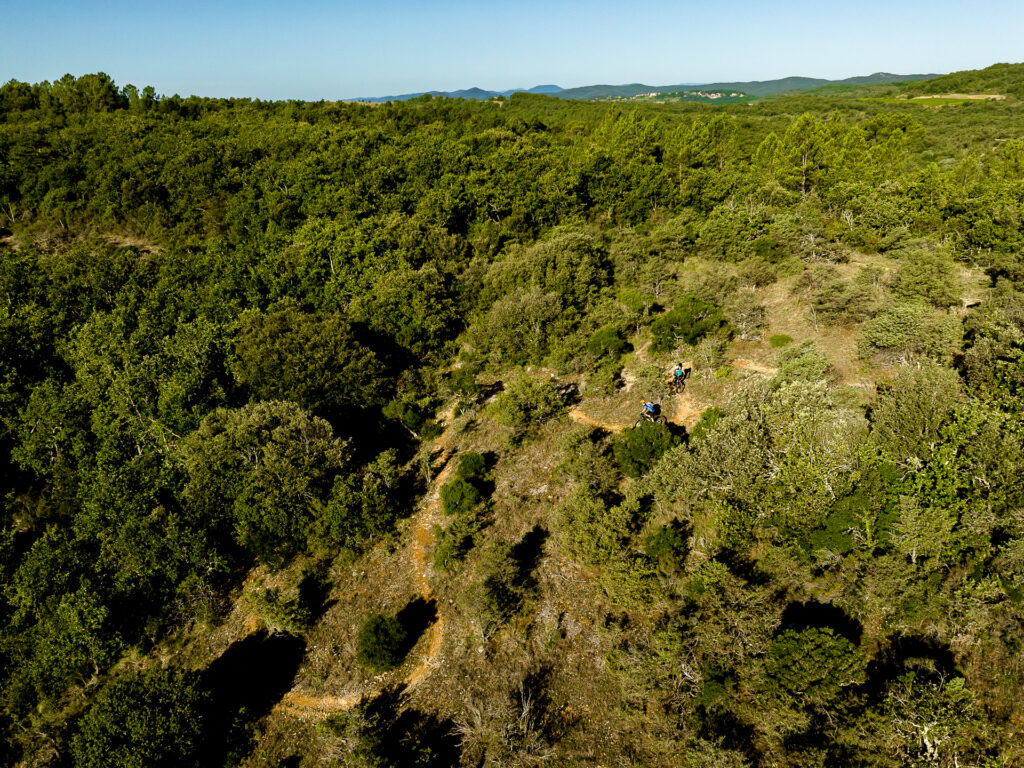 Vogelperspektive Trail