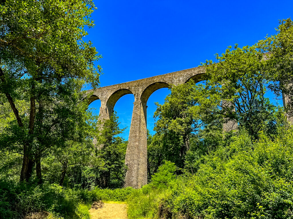 Blick auf die Pont d'Arc