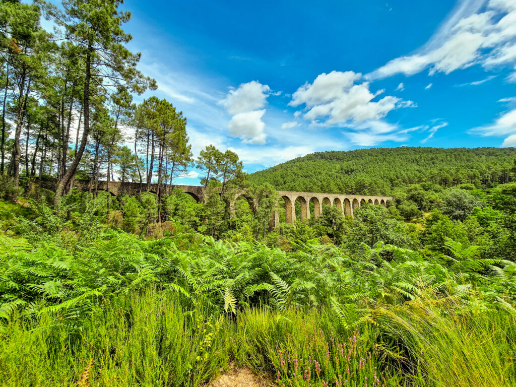 Blick auf die Pont d'Arc