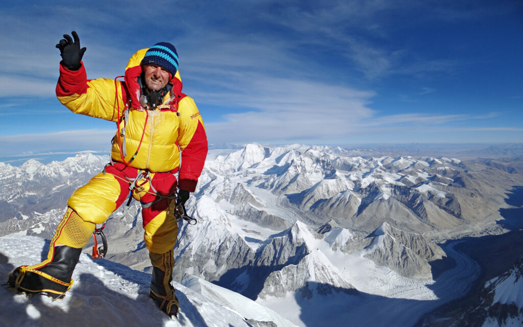 Hansruedi Büchi Portrait auf dem Everest