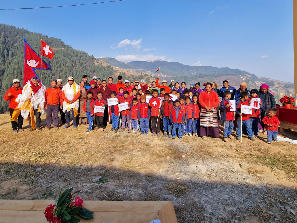 Nepal Aktivferienmitarbeiterteam