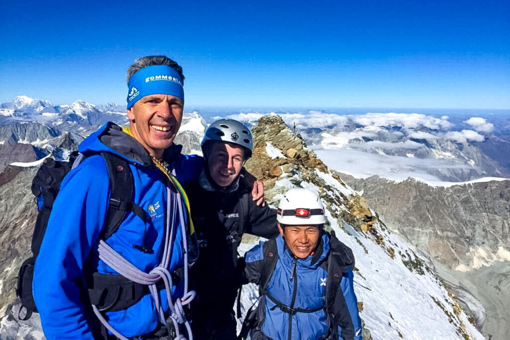 Sherpa auf dem Matterhorn