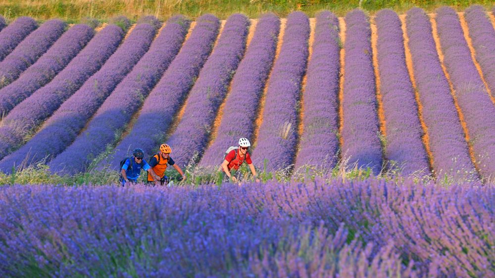 E Biken in der Ardèche